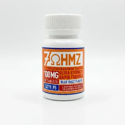 100mg Ultra Strength Rapid Formula Tablets 30ct Bottle (Bluerazz Flavor)
