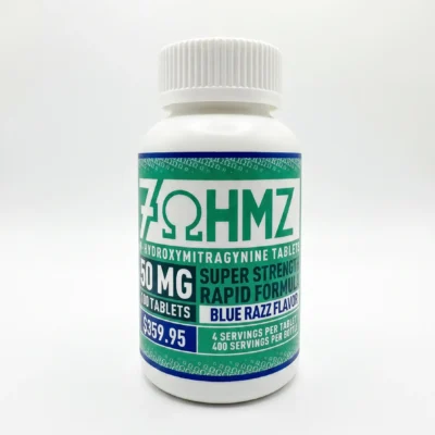 50mg Super Strength Rapid Formula Tablets 100ct Bottle (Bluerazz Flavor)