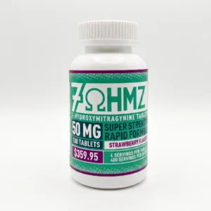 50mg Super Strength Rapid Formula Tablets 100ct Bottle (Strawberry Flavor)